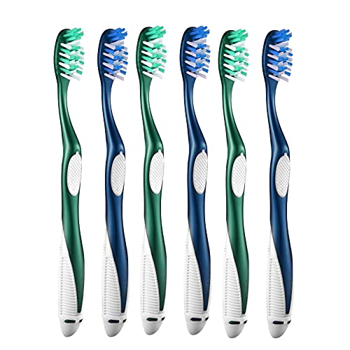 Fremouth Extra Firm Toothbrushes for Adults, Extra Hard - Product Imagery