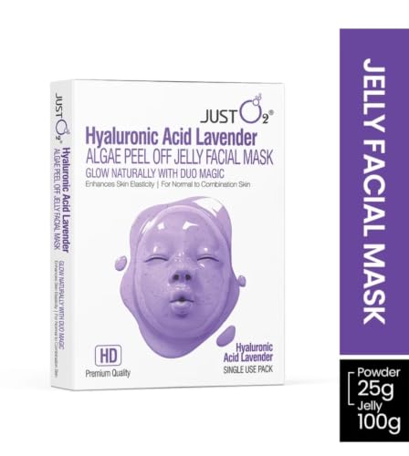 TIK TOK Viral Hyaluronic acid lavender Bio Collagen Peel Off - Product Imagery
