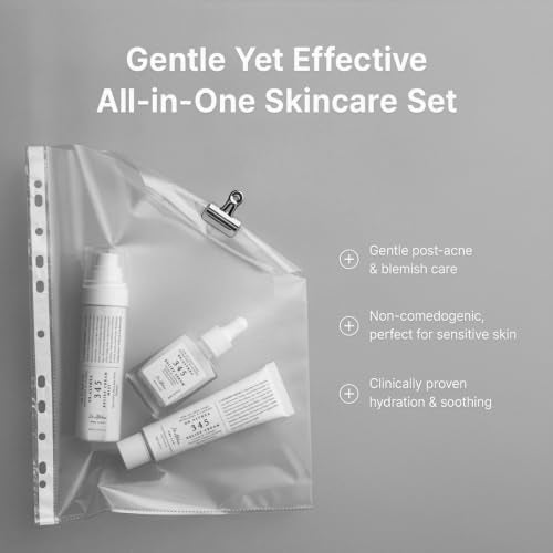 345 Relief Trio | Daily 3-Step Soothing & Blemish Care | Korean - Product Imagery