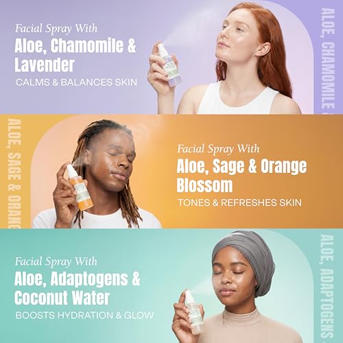 Mario Badescu Facial Spray Collection with Rose Water, Cucumber, - Product Imagery