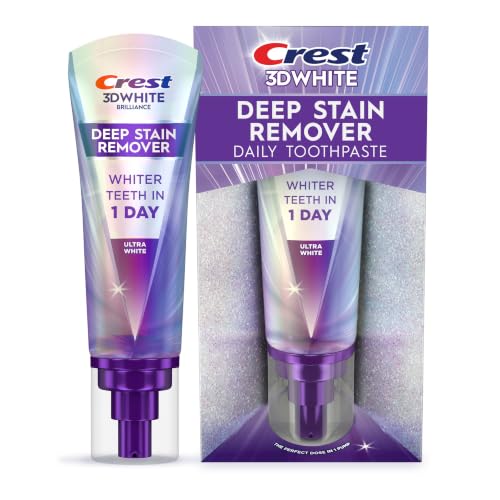 Crest 3DWhite Brilliance Deep Stain Remover Ultra White - Product Imagery