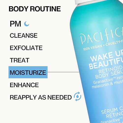 Pacifica Wake Up Beautiful Body Lotion & Serum Set of 2 – - Product Imagery