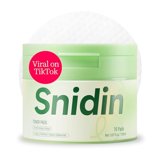 Toner Pads - with Centella Asiatica Extract and Collagen, - Product Imagery