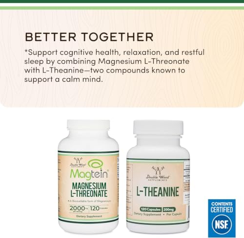 Magnesium L-Threonate 2,000mg Per Serving Magtein, Sleep - Product Imagery