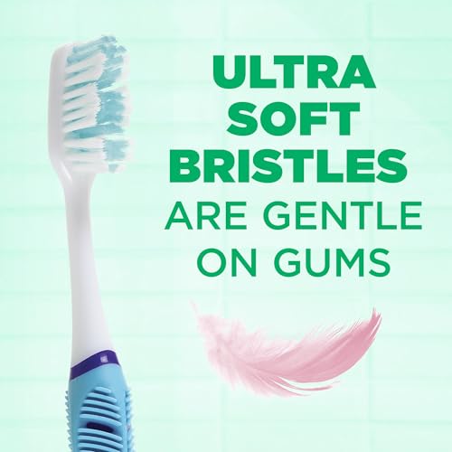 GUM Sensitive Clean Technique Soft Toothbrush, Full Head, 2 Count - Product Imagery