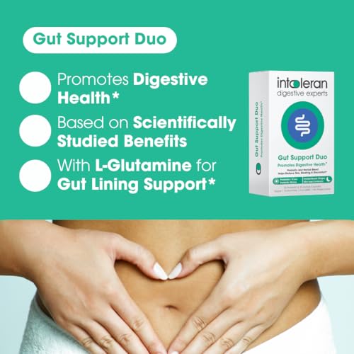 Intoleran Gut Support Duo – Probiotics & Herbal Blend for - Product Imagery