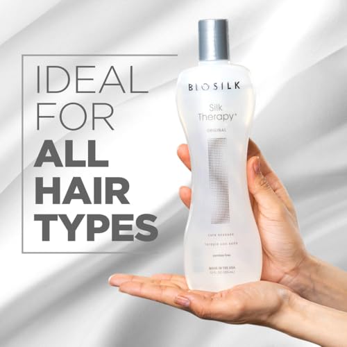 BioSilk Silk Therapy Original, Reconstructing Leave-In Hair - Product Imagery