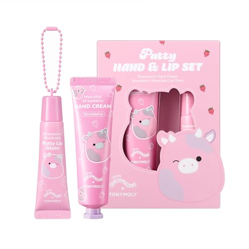 TONYMOLY Hand Cream & Lip Gloss, Moisturizing and Nourishing - Product Imagery