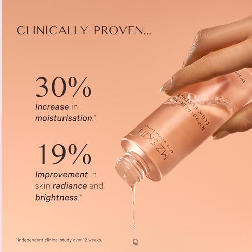 MZ SKIN Micro-Peeling Glow Essence | Daily Exfoliating Toner - Product Imagery