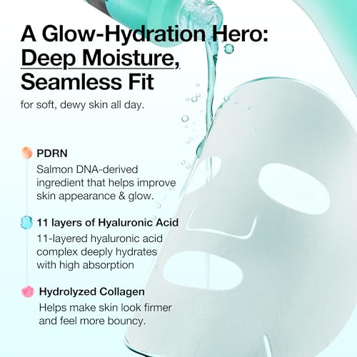 Anua PDRN Hyaluronic Acid Capsule 100 Serum Mask, 10ea - Product Imagery