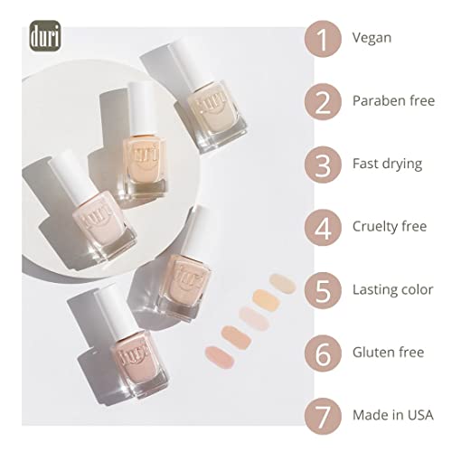 duri Nail Polish, 677 Aussie Gold Coast, Pastel Yellow, Full - Product Imagery