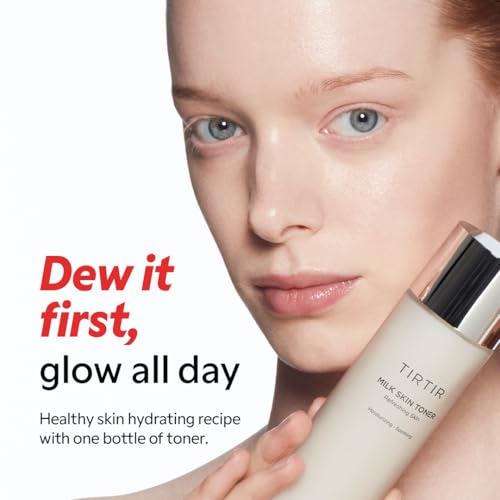TIRTIR Milk Skin Rice Toner - Deep Moisturizing, Hydrating and - Product Imagery