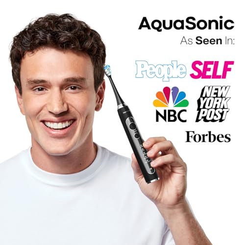Aquasonic Duo Series PRO – Ultra-Whitening Electric Toothbrush - Product Imagery