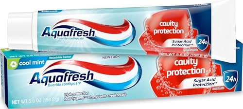 Aquafresh Cavity Protection Fluoride Toothpaste, 5.6 oz - Product Imagery