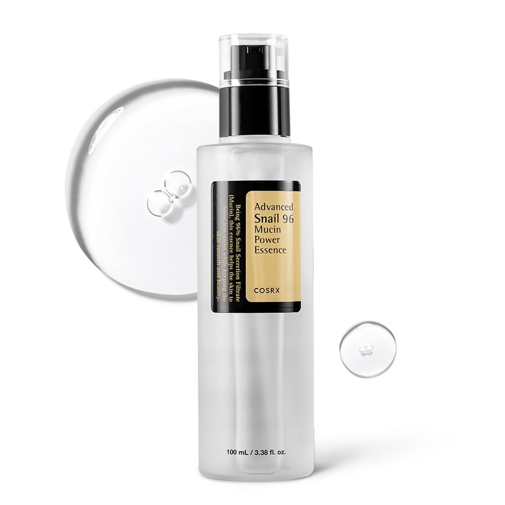 COSRX Snail Mucin 96% Repairing Serum for Sooothing & Hydrating - Product Imagery