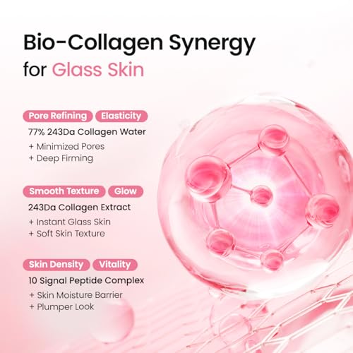 BIODANCE Collagen Peptides Jelly Serum Mist, Hydrating Face - Product Imagery