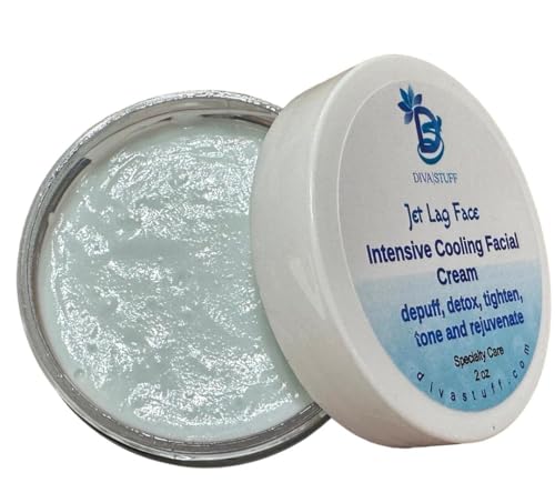 Diva Stuff Jet Lag Face Intensive Cooling Cream Clay Facial - Product Imagery