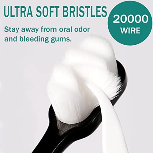 Extra Soft Toothbrush for Sensitive Teeth and Gums， Micro Fur - Product Imagery
