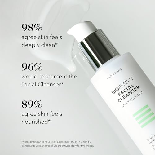 BIOEFFECT Facial Cleanser | Face Wash for Dry Skin, Squalane, - Product Imagery