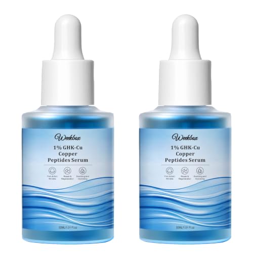 1 Copper Peptides GHK Cu Serum 8D HA Facial Serum Hydrating - Weekbox Official Imagery - 1