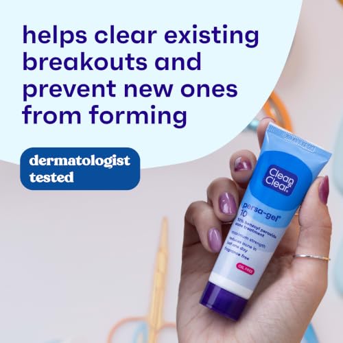 Clean & Clear Persa-Gel 10 Acne Spot Treatment, 1 fl. oz - Product Imagery
