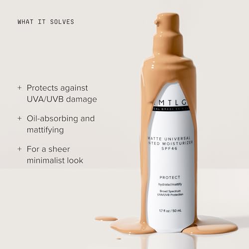 DRMTLGY Matte Universal Tinted Moisturizer SPF 46 | Matte Tinted - Product Imagery