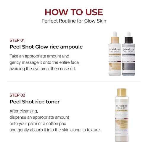 n Peel Shot Glow Rice Toner with Rice Extract & Ceramides, - Product Imagery