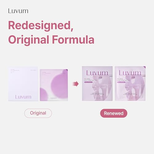LUVUM Slow Aging Phyto Collagen Gel Mask, Collagen, Overnight - Product Imagery
