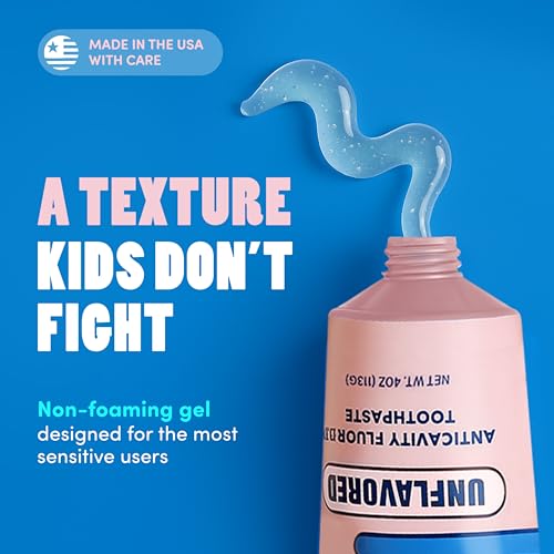 Dr. Bob Unflavored Toothpaste - Anticavity Fluoride Gel, 4 oz - Product Imagery