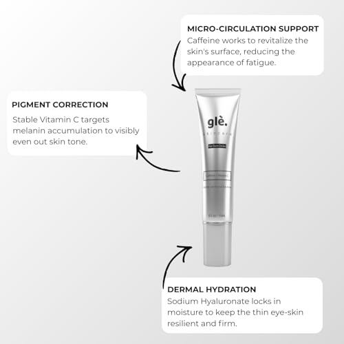 Gle Vitamin C Eye Serum for Dark Circles, Eye Wrinkles and - Product Imagery