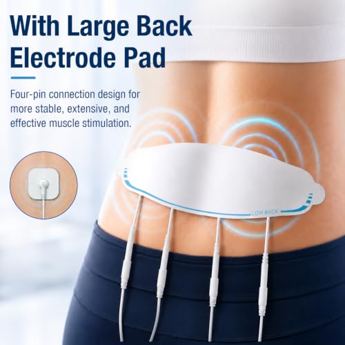 Comfytemp Adhesive Electrodes, Body-Shaped TENS Unit Replacement - Product Imagery