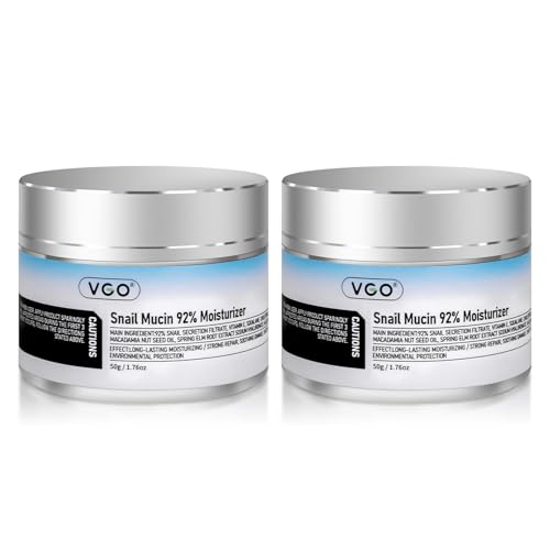 VGO 2 Pack 92 Snail Mucin Moisturizer Anti Aging Skin Repair - VGO Official Imagery - 1