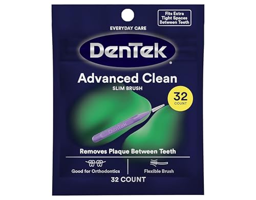 DenTek Complete Clean Easy Reach Floss Picks, Advanced Fluoride - Product Imagery