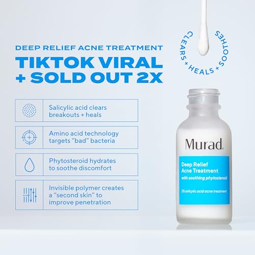 Murad Deep Relief Acne Spot Treatment - 2% Salicylic Acid - 1 Fl - Product Imagery