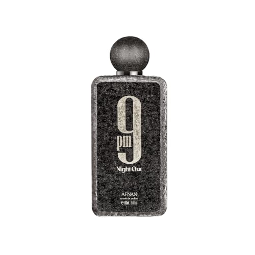 Afnan 9 PM Night Out Unisex Extrait de Parfum, 3.4 Fl. Oz – 9 PM Night Out