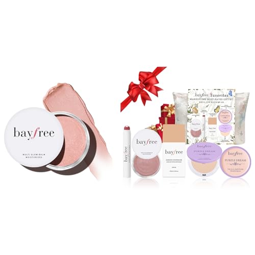 bayfree Multi Glow Balm & Original Kit Gifts Set, Cream Blush for Cheeks, Korean Makeup Set for Women & Beginners, Vegan