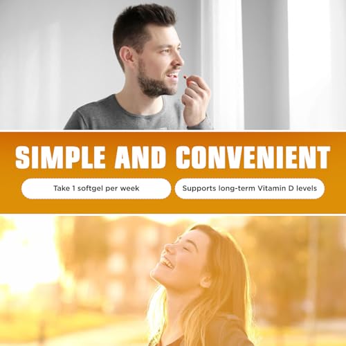 Nivagen Weekly-D Vitamin D3 50,000 IU (Cholecalciferol) | - Product Imagery