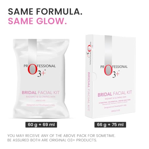 O3+ Bridal Facial Kit for Radiant & Glowing Skin - Suitable for - Product Imagery