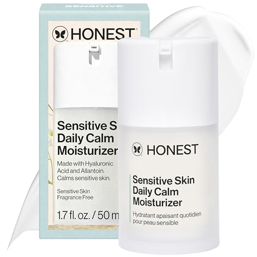 Honest Beauty Sensitive Skin Daily Calm Lightweight Moisturizer, 1.7 fl oz