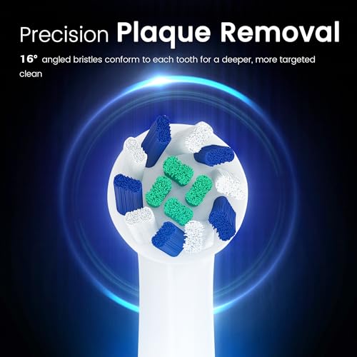 Replacement Toothbrush Heads Compatible with Oral B Braun, - Product Imagery