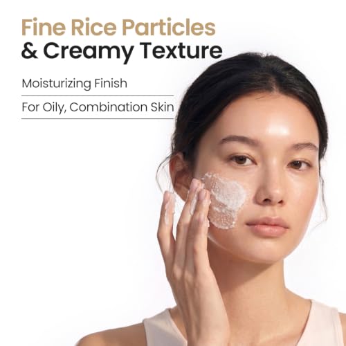 SKINFOOD Rice Mask Wash Off 3.5oz / Gently Exfoliates the - Product Imagery