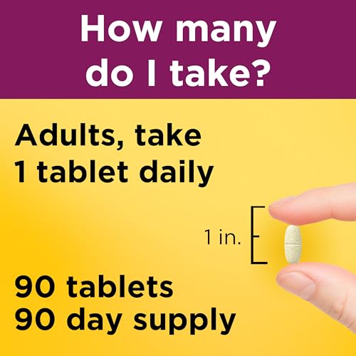 Nature Made Multivitamin for Women 50+ No Iron, 90 Tablets - Product Imagery