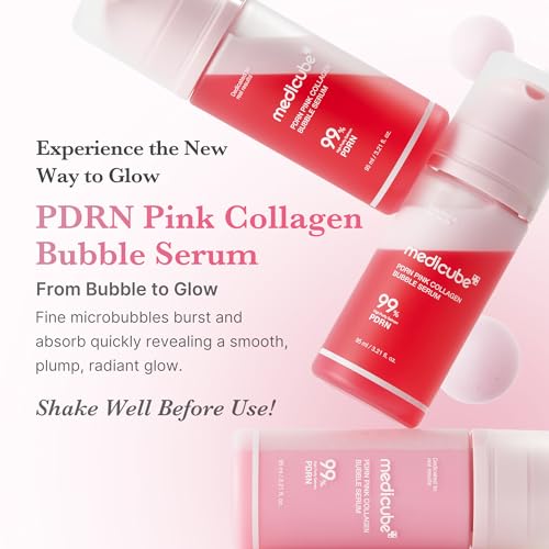 medicube Viral Bubble Serum and Jelly Brush Duo: PDRN Pink - Product Imagery