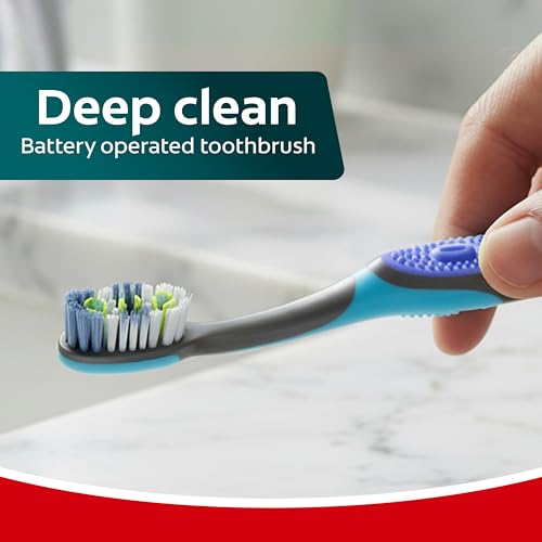 Colgate 360 Advanced Floss Tip Soft Toothbrush, 2 Pack - Product Imagery