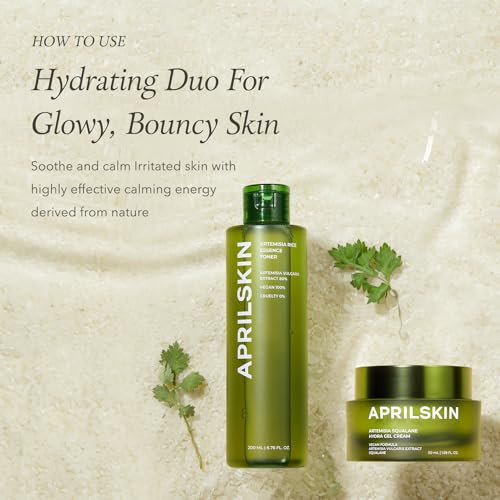 APRILSKIN Artemisia Mugwort Korean Rice Toner - Product Imagery