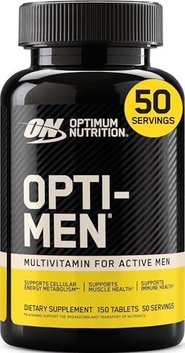 Optimum Nutrition Opti-Men Daily Multivitamin Supplement, 150 Ct - Product Imagery