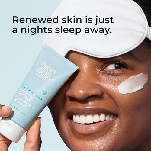 Bigger Than Beauty Overnight Sensation Hydrating Sleep Mask, - Product Imagery