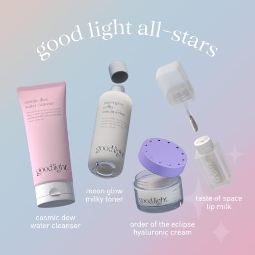 good light All-Stars Kit. An Otherworldly Korean Skincare Set - Product Imagery