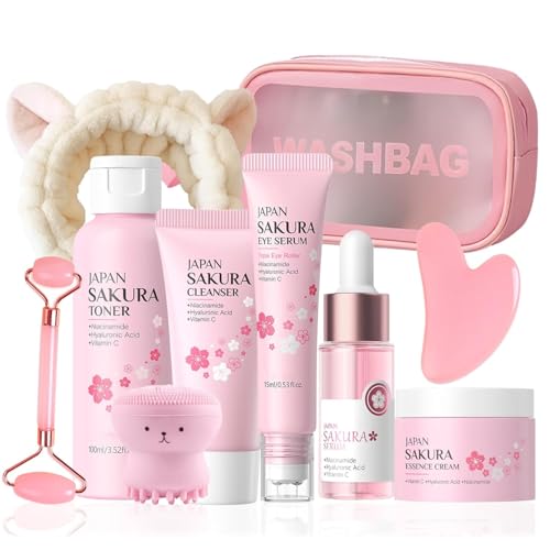 Sakura Skin Care Set For Teen Girls & Women Birthday Gifts - - Product Imagery