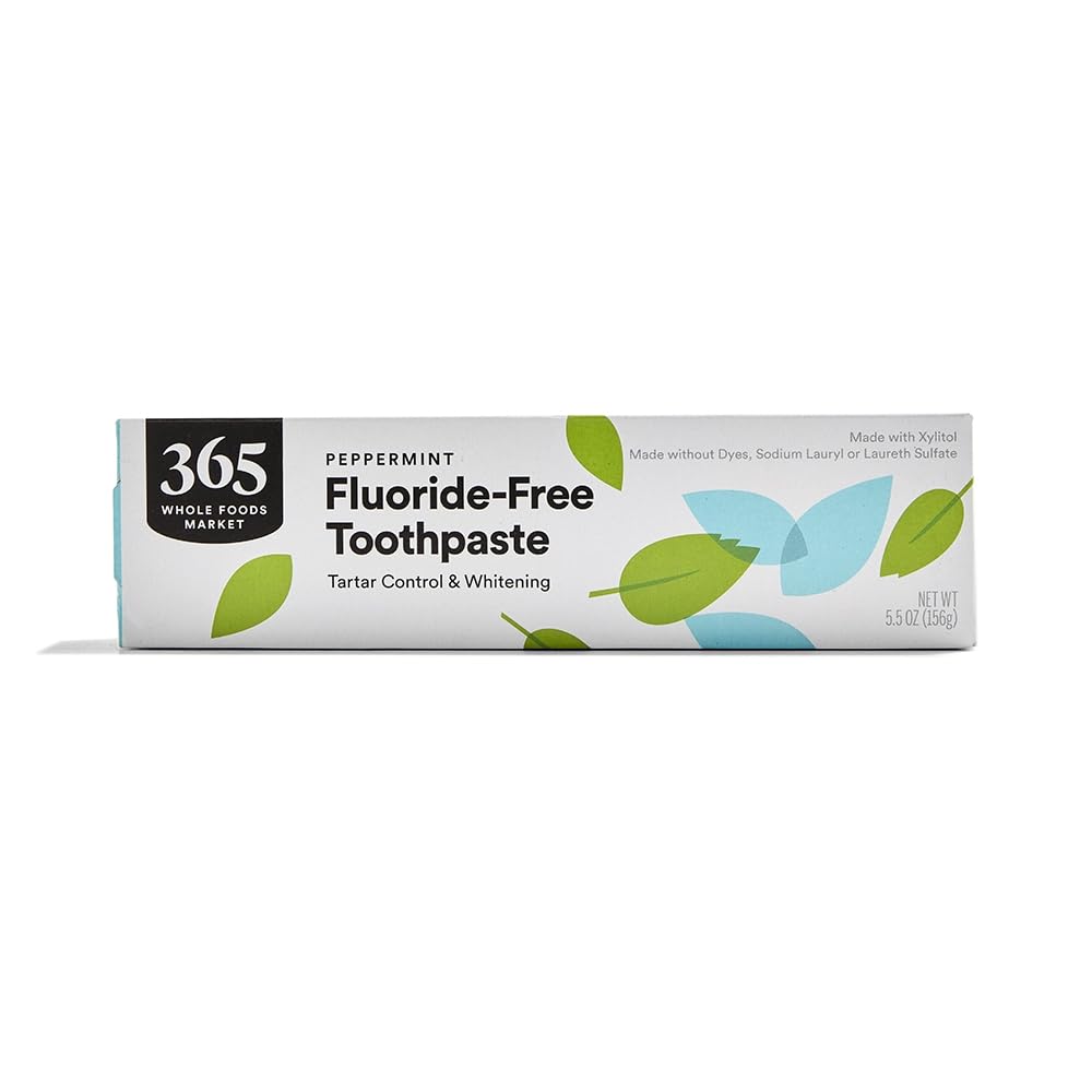 365 Whole Foods Fluoride-Free Whitening Toothpaste 5.5oz